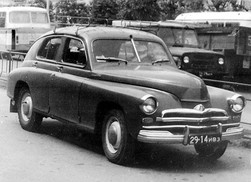 ГАЗ М-20 "Победа" ("Вторая серия") 1949-1955 г.