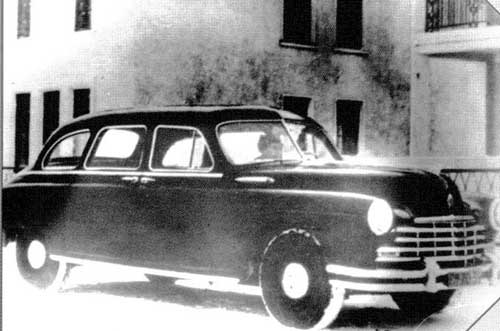 Экспериментальный "ЗИМ", второй вариант, 1949г.